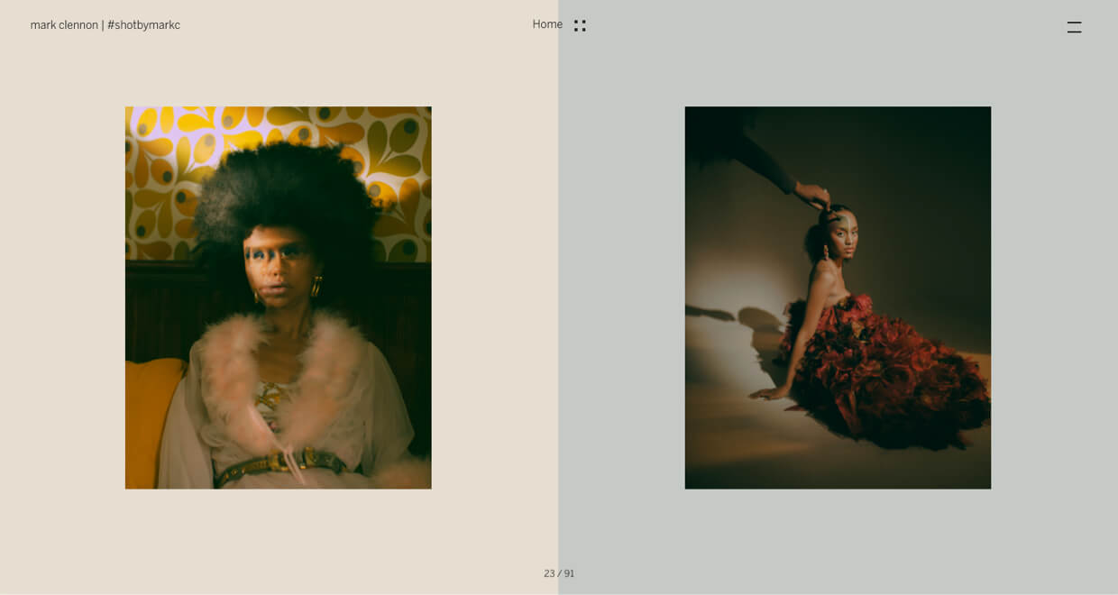 Mark Clennon online photography portfolio