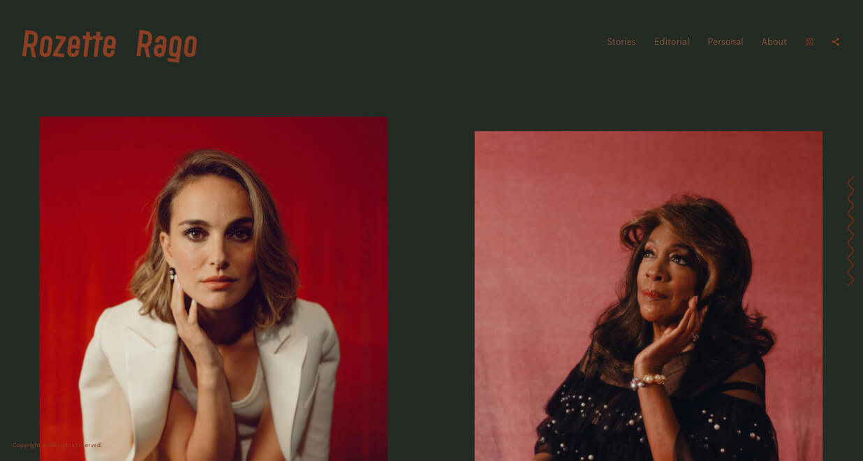 Rozette Rago online photography portfolio